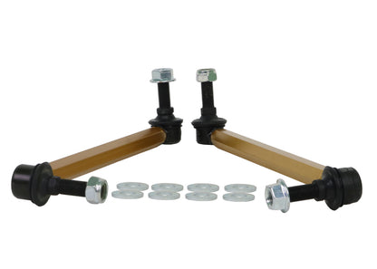 Whiteline Universal Sway Bar - Link Assembly Heavy Duty 330mm-355mm Adjustable Steel Ball - Graveyard Performance