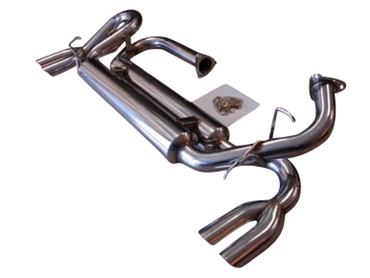 Top Speed Pro 1 Acura NSX 91-96 Dual Canister Quad Tips Exhaust