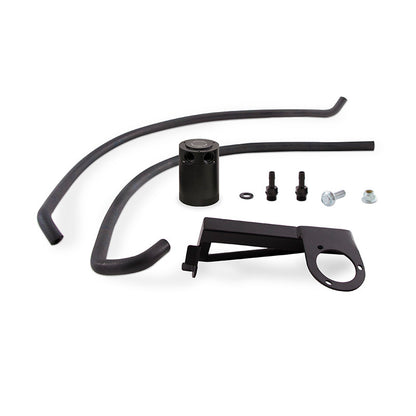 Mishimoto 2013+ Ford Focus ST Baffled Oil Catch Can Kit - Black - Graveyard Performance