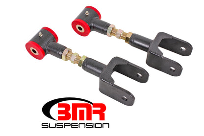 BMR 79-04 Fox Mustang Upper Control Arms On-Car Adj. (Polyurethane) - Black Hammertone - Graveyard Performance