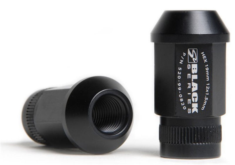 Skunk2 12 x 1.5 Forged Lug Nut Set (Black Series) (16 Pcs.) - Graveyard Performance