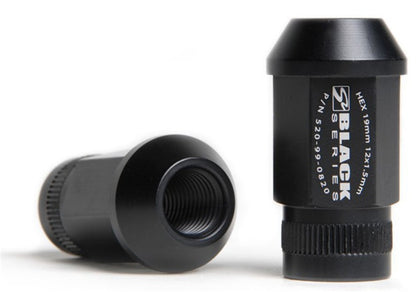 Skunk2 12 x 1.5 Forged Lug Nut Set (Black Series) (16 Pcs.) - Graveyard Performance