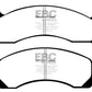 EBC 83-93 Ford Mustang 2.3 (Rear Rotors) Yellowstuff Front Brake Pads
