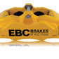 EBC Racing 05-11 Ford Focus ST (Mk2) Front Left Apollo-4 Yellow Caliper