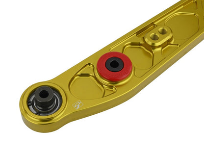 Skunk2 Honda/Acura EK Alpha Series Rear Lower Control Arm Set - Gold - Graveyard Performance