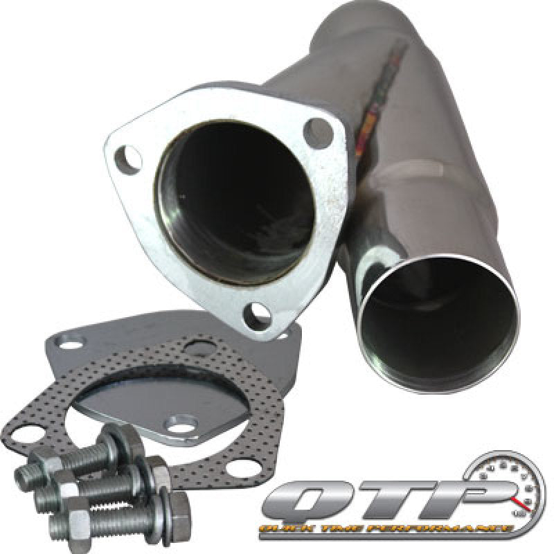 QTP 2.25in Weld-On QTEC Exhaust Cutout Y-Pipe