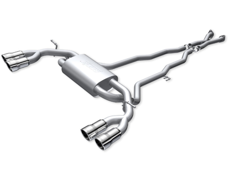 Borla 10-13 Hyundai Genesis 3.8L-V6 SS Catback Exhaust - Graveyard Performance
