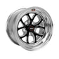 Weld S76 15x10 / 5x4.75 BP / 7.5in. BS Black Wheel (Medium Pad) - Non-Beadlock
