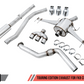 AWE Tuning 2017+ Honda Civic Type R Touring Edition Exhaust w/Front Pipe & Triple Diamond Black Tips