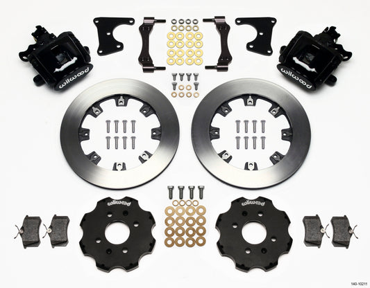 Wilwood Combination Parking Brake Rear Kit 12.19in Civic / Integra Drum 2.71 Hub Offset - Graveyard Performance