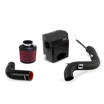 Mishimoto 14-15 Ford Fiesta ST 1.6L Performance Air Intake Kit - Wrinkle Black - Graveyard Performance