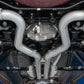 MBRP 18-19 Ford Mustang GT 5.0 3in Dual Split Rear Cat Back w/ Quad 4in Dual Wall Tips- Black Coated
