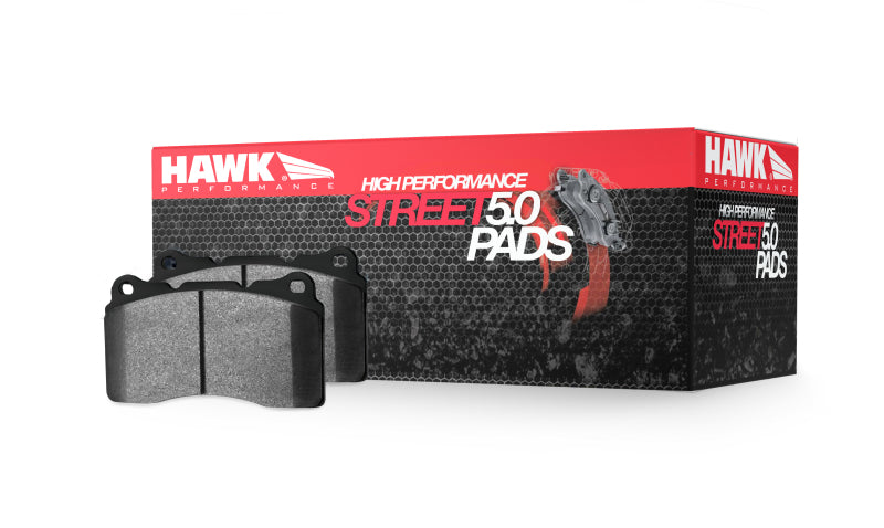 Hawk 2009-2014 Audi A4 HPS 5.0 Rear Brake Pads - Graveyard Performance