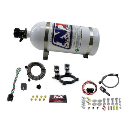 Nitrous Express Ford 3.5L/3.7L V6 Nitrous Plate Kit w/10lb Bottle - Graveyard Performance