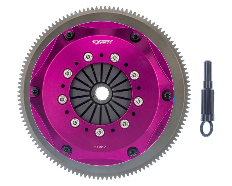 Exedy 2003-2007 Infiniti G35 V6 Hyper Twin Cerametallic Clutch Sprung Center Disc Push Type Cover - Graveyard Performance