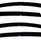 AVS 09-18 Ford Fiesta (Sedan & Hatch) Ventvisor Outside Mount Window Deflectors 4pc - Smoke