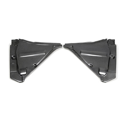 Seibon 09-10 Nissan GT-R R35 Carbon Fiber Cooling Plate - Graveyard Performance