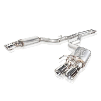 Stainless Works 18+ Ford Mustang GT Redline Cat-Back Performance Connect H-Pipe w/ Active Valves - Graveyard Performance