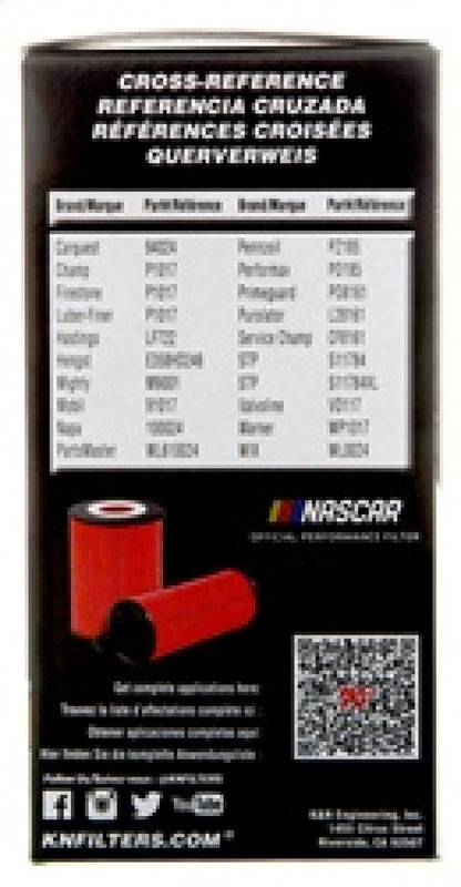K&N Performance Oil Filter for 2019 Audi A3 2.0L - Graveyard Performance