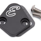 Edelbrock Fuel Pump Block-Off Plate BBC Billet Aluminum