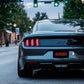 Corsa 2015-2017 Ford Mustang GT 5.0 3in Cat Back Exhaust Black Dual Tips (Sport)