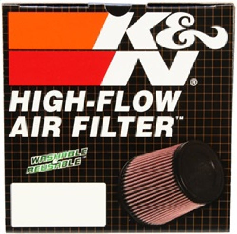 K&N Filter Universal Clamp-On Filter-Round Tapered 2.75in Flange ID x 6in Base OD x 5in Top OD - Graveyard Performance
