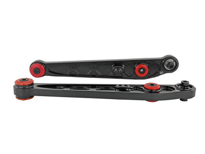 Skunk2 Honda/Acura EK Alpha Series Rear Lower Control Arm Set - Black - Graveyard Performance