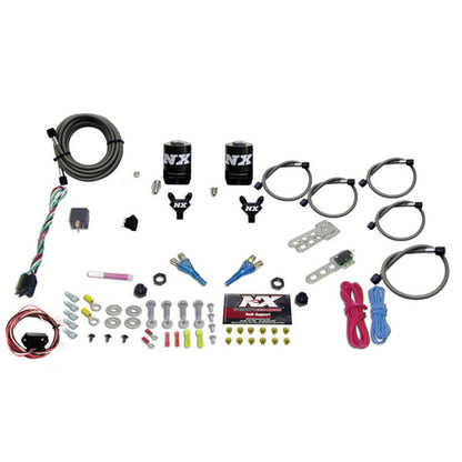 Nitrous Express 03-18 Nissan 350Z/370Z Dual Nozzle (35-150HP) w/o Bottle - Graveyard Performance