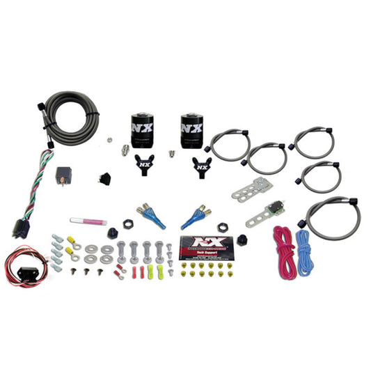 Nitrous Express 03-18 Nissan 350Z/370Z Dual Nozzle (35-150HP) w/o Bottle - Graveyard Performance