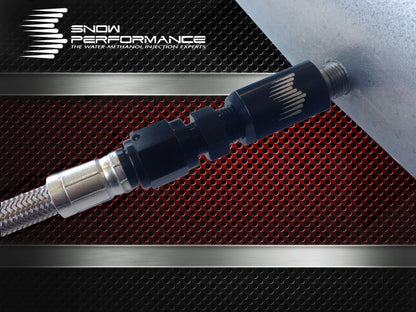 Snow Performance 05-10 Mustang Stg 2 Boost Cooler Water Injection Kit (SS Braided Line & 4AN) - Graveyard Performance