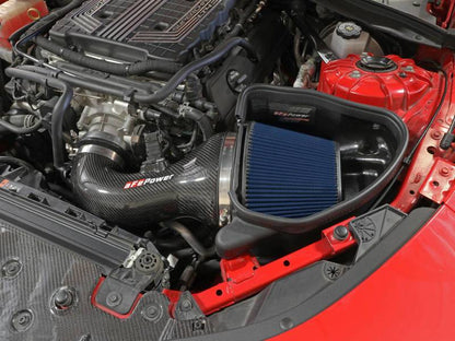 aFe 17-12 Chevrolet Camaro ZL1 (6.2L-V8) Track Series Carbon Fiber CAI System w/ Pro 5R Filters - Graveyard Performance
