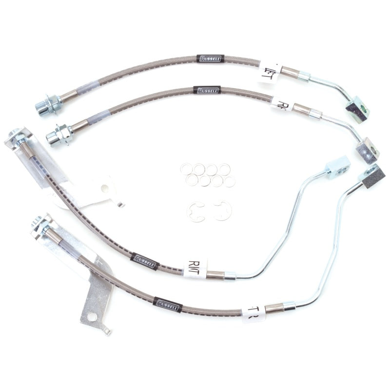 Russell Performance 99-04 Ford Mustang with Traction Control (Except Cobra) Brake Line Kit