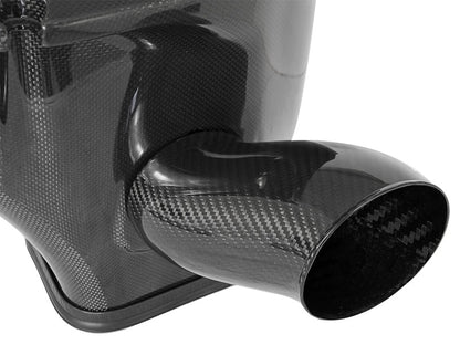 aFe Momentum GT Carbon Fiber Dynamic Air Scoop 15-18 Dodge Challenger V6-3.6L/V8-5.7L/6.4L HEMI - Graveyard Performance