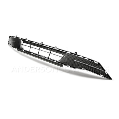 Anderson Composites 2018 Ford Mustang Carbon Fiber Lower Grille - Graveyard Performance