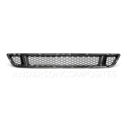 Anderson Composites 15-17 Ford Mustang Front Carbon Fiber Lower Grille - Graveyard Performance