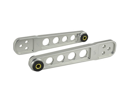 Skunk2 01-05 Honda Civic Clear Anodized Rear Lower Control Arm (Includes Socket Tool) - Graveyard Performance