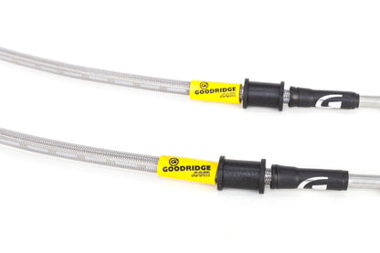 Goodridge 17-20 Honda Civic Si (Si Model Only) Stainless Steel Brake Line Kit - Graveyard Performance