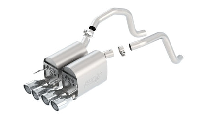 Borla 05-08 Corvette Coupe/Conv 6.0L/6.2L 8cyl 6spd RWD Touring SS Exhaust (rear section only) - Graveyard Performance