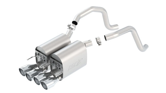 Borla 05-08 Corvette Coupe/Conv 6.0L/6.2L 8cyl 6spd RWD Touring SS Exhaust (rear section only) - Graveyard Performance