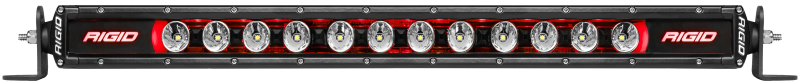 Rigid Industries 10in Radiance Plus SR-Series Single Row LED Light Bar with 8 Backlight Options