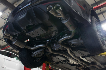Roush 2018-2024 Ford Mustang 5.0L V8 Cat-Back Exhaust Kit (Fastback Only) - Graveyard Performance