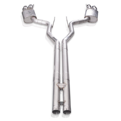 Stainless Works 18+ Ford Mustang GT Redline H-Pipe Performance Connect Cat-Back Exhaust - Graveyard Performance