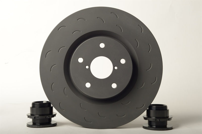 Hawk Talon 2005 Saab 9-2X Slotted-Only Rear Brake Rotor Set - Graveyard Performance