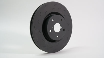 Hawk Talon 2005 Saab 9-2X Slotted-Only Rear Brake Rotor Set - Graveyard Performance