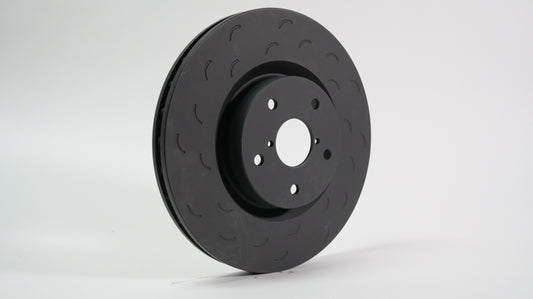 Hawk Talon 2005 Saab 9-2X Slotted-Only Rear Brake Rotor Set - Graveyard Performance
