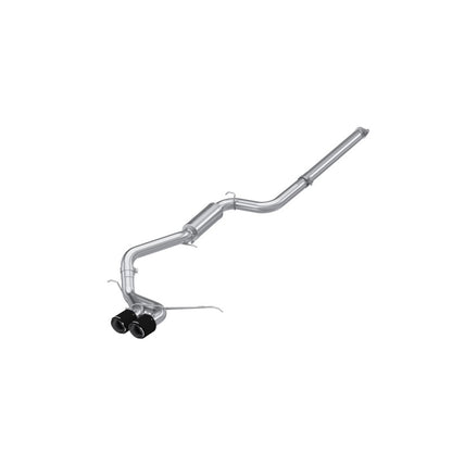 MBRP 13-18 Ford Focus ST 2.0L EcoBoost SS 3in Cat-Back Dual Outlet w/ Carbon Fiber Tips - T304 - Graveyard Performance