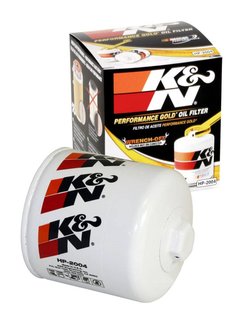 K&N 87-92 Supra Non-Turbo / 99-04 Grand Cherokee 4.0 Performance Gold Oil Filter - Graveyard Performance