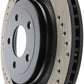 StopTech Cross Drilled Sport Brake Rotor - 2015 Ford Mustang - Rear Right
