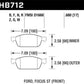 Hawk 13 Ford Focus HP+ Front Street Brake Pads