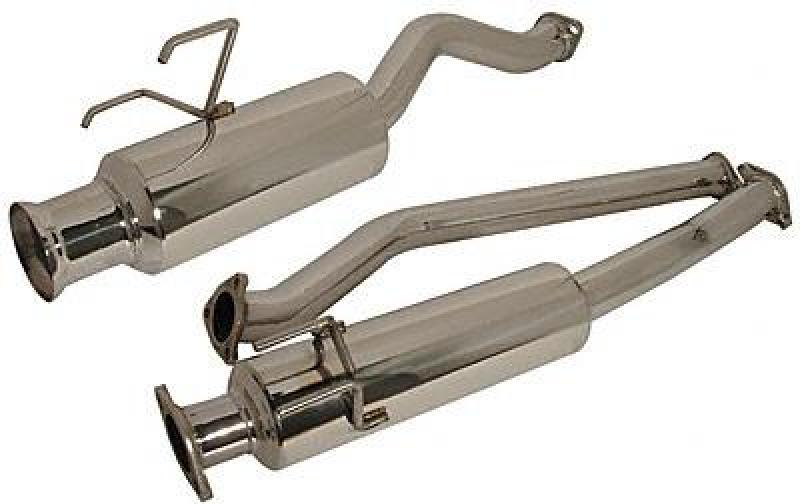 Injen 2013 Mitsubishi Lancer 2.4L 4 Cyl. 60mm Axle Back Exhaust System - Graveyard Performance